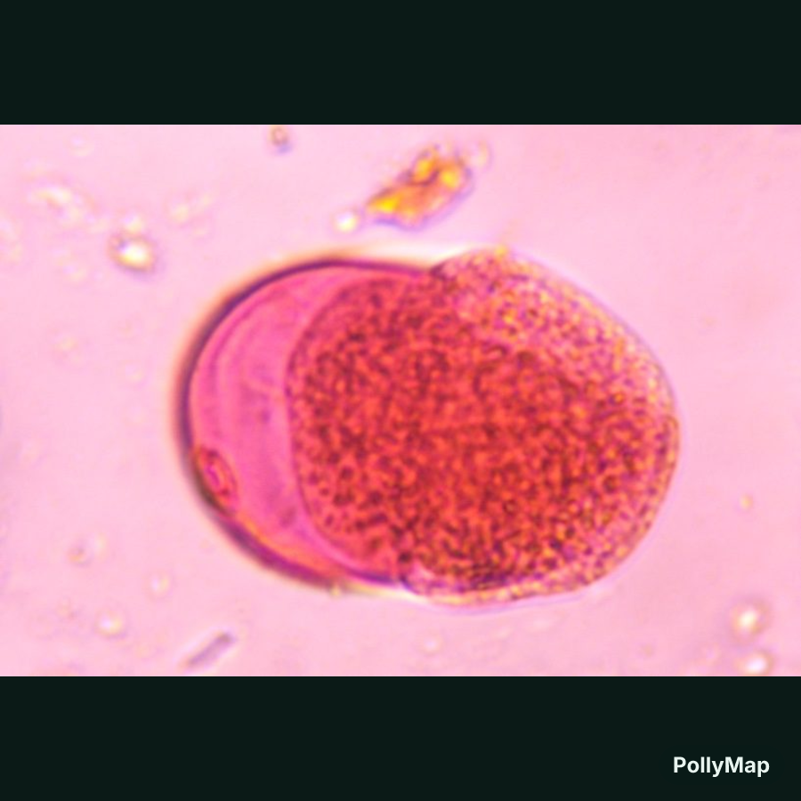 Another microscope image of Poaceae, verified by PollyMap